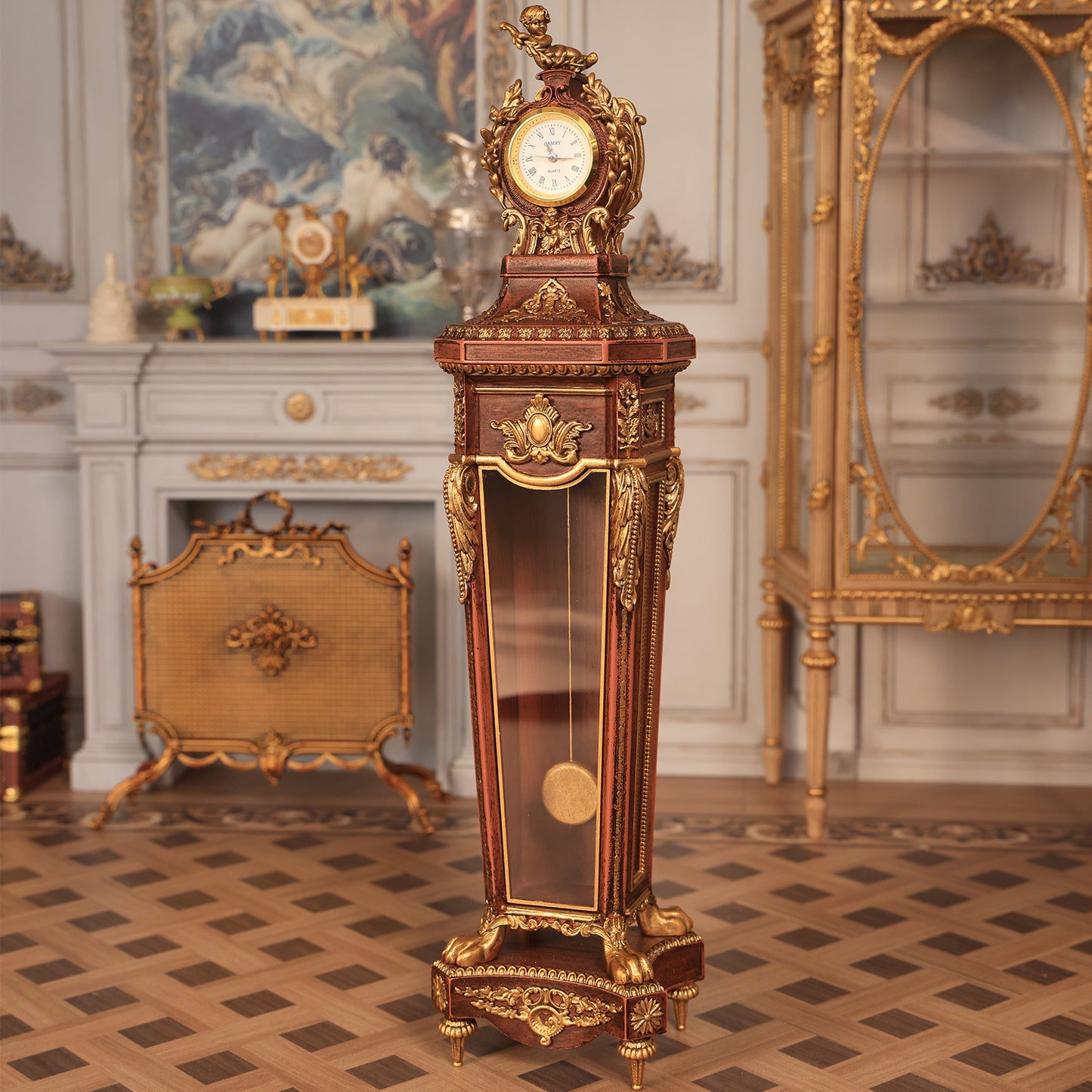 DIY 1/4 scale floor clock Miniature Furniture