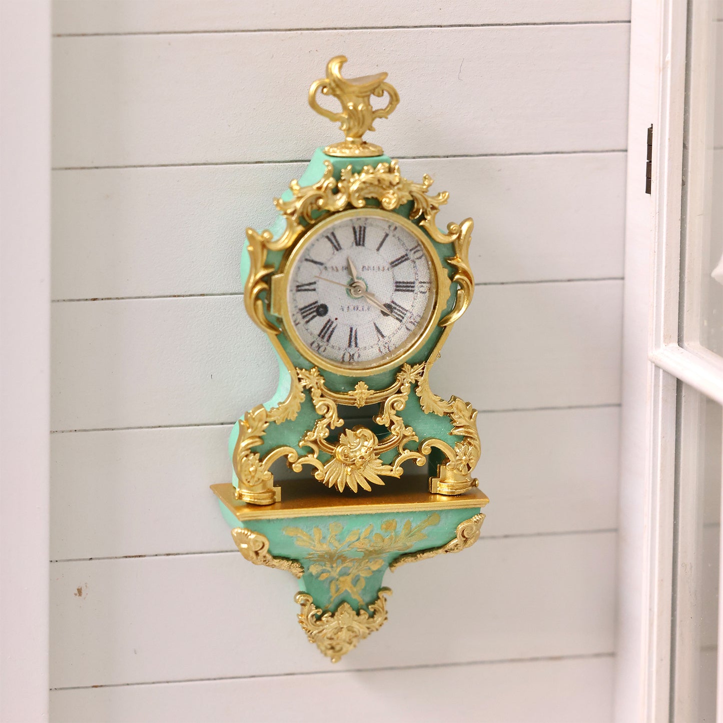 Miniento 1/6 scale functional clock Dollhouse Ornaments