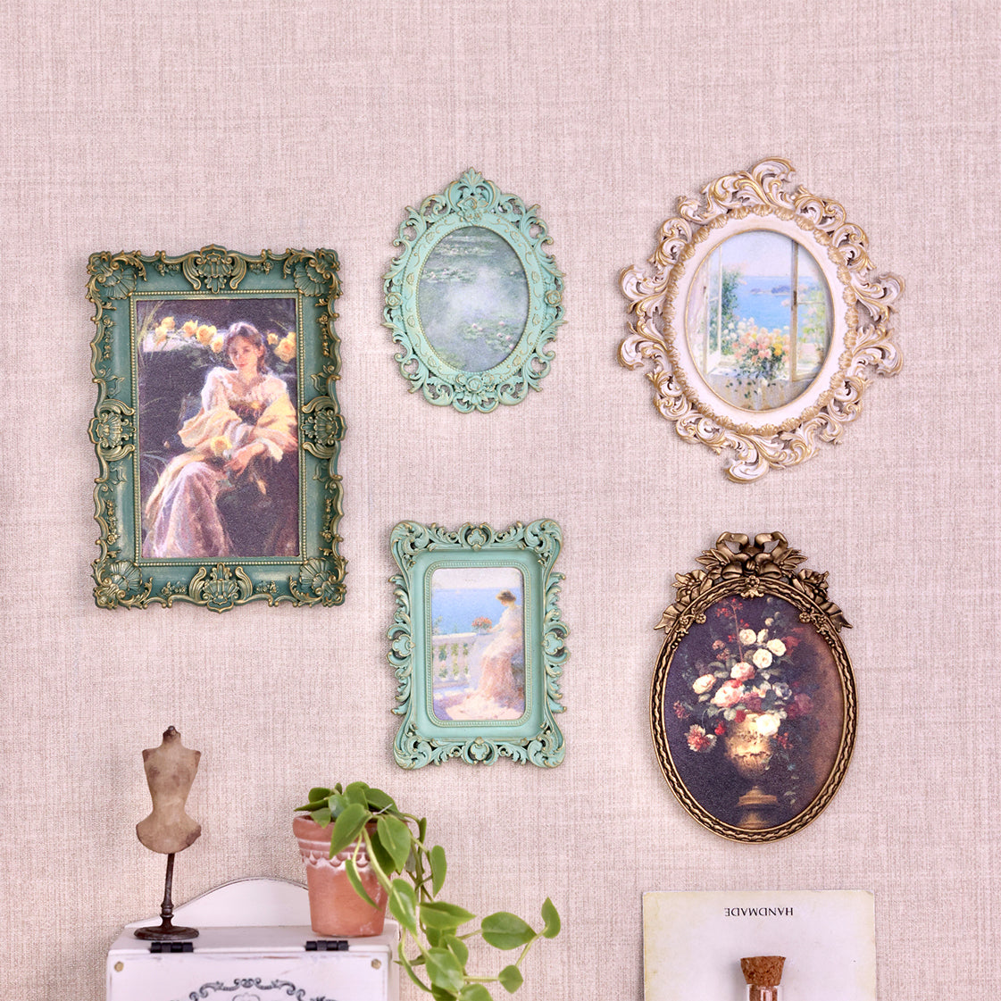 Miniento 1/6 scale picture frame Dollhouse Ornaments