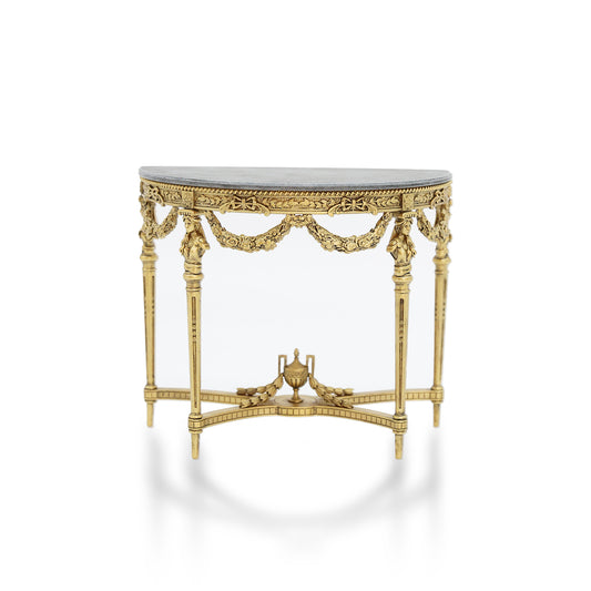 DIY 1/4 scale Louis XVI carved table Miniature Furniture