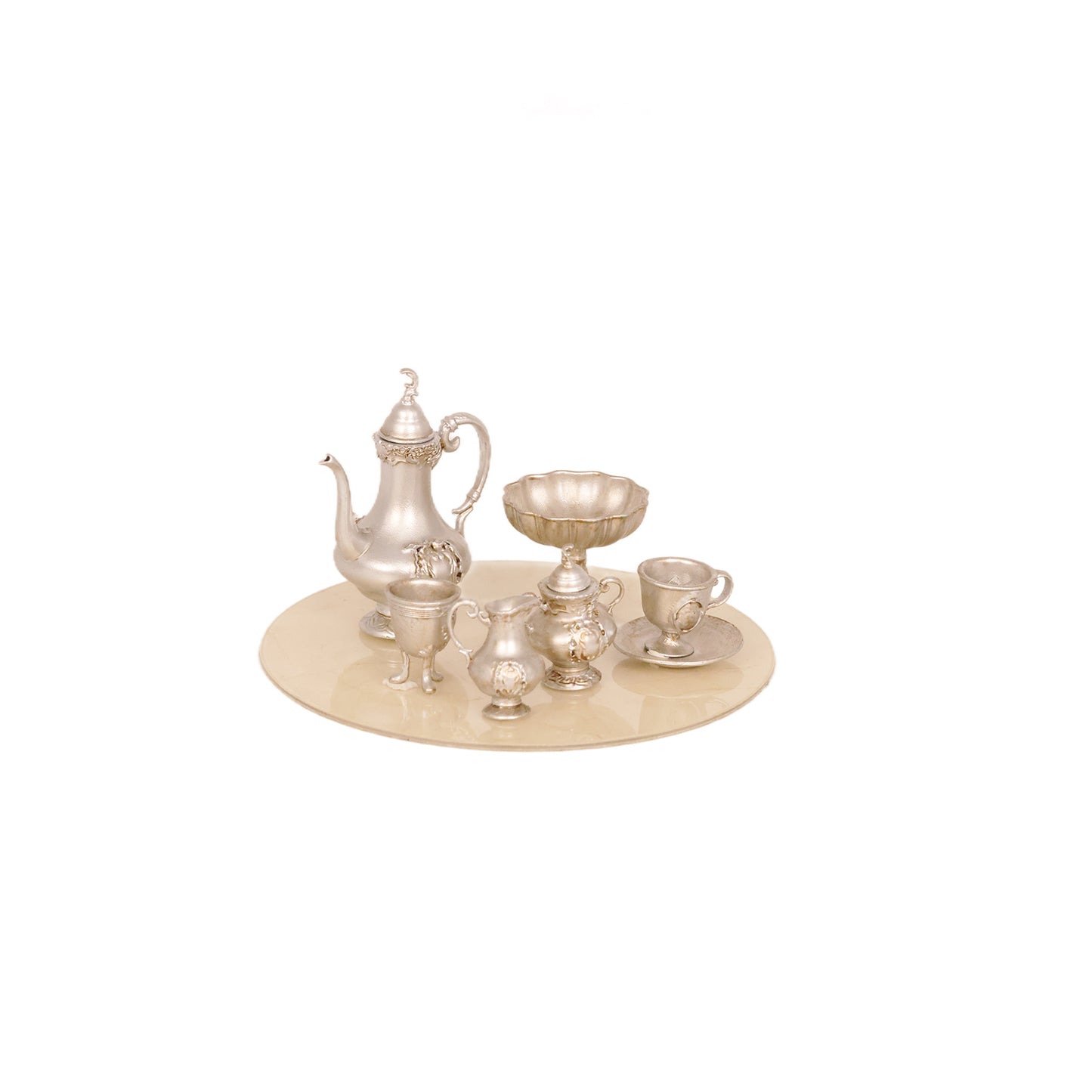 Miniento 1/6 Scale Ceylon Tea Set Dollhouse Ornaments