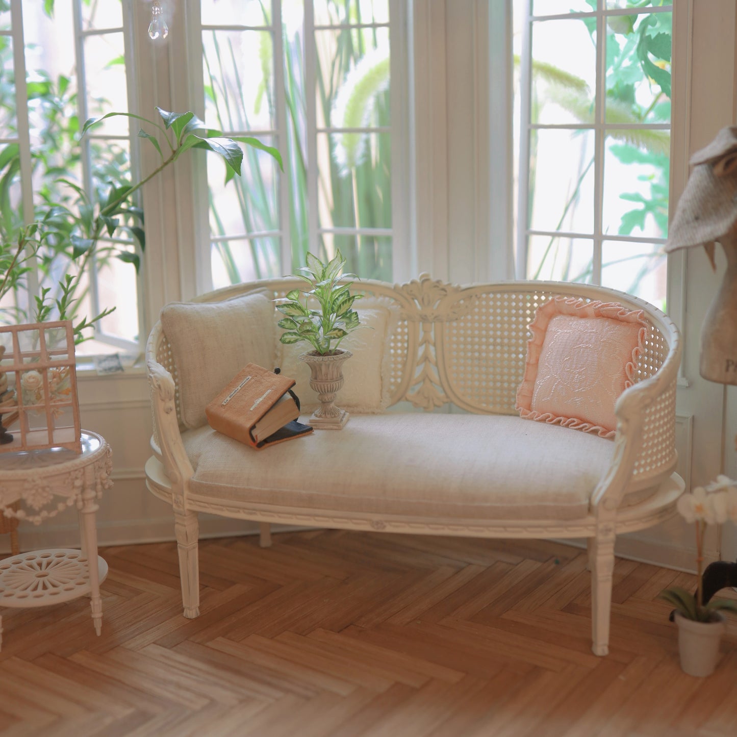 Miniento 1/6 scale rattan furniture series Dollhouse Furnitures