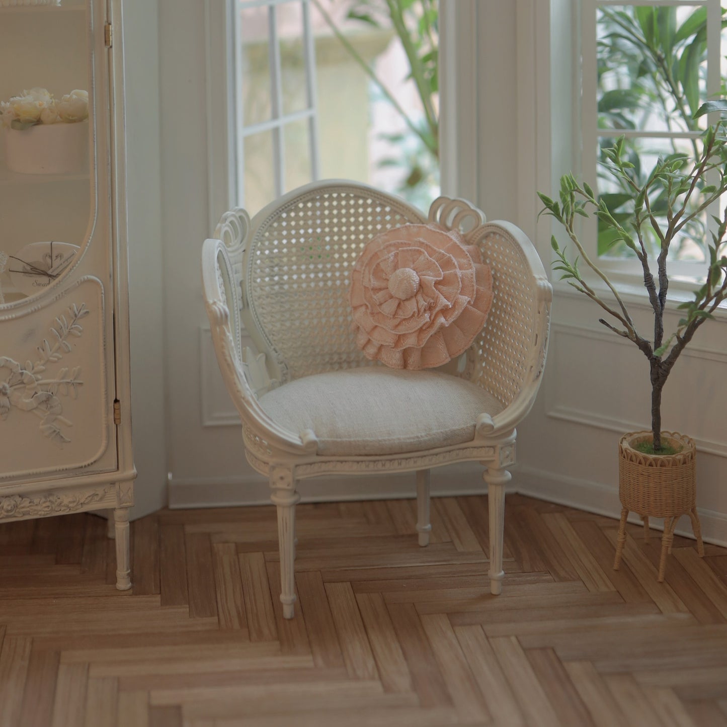 Miniento 1/6 scale rattan furniture series Dollhouse Furnitures