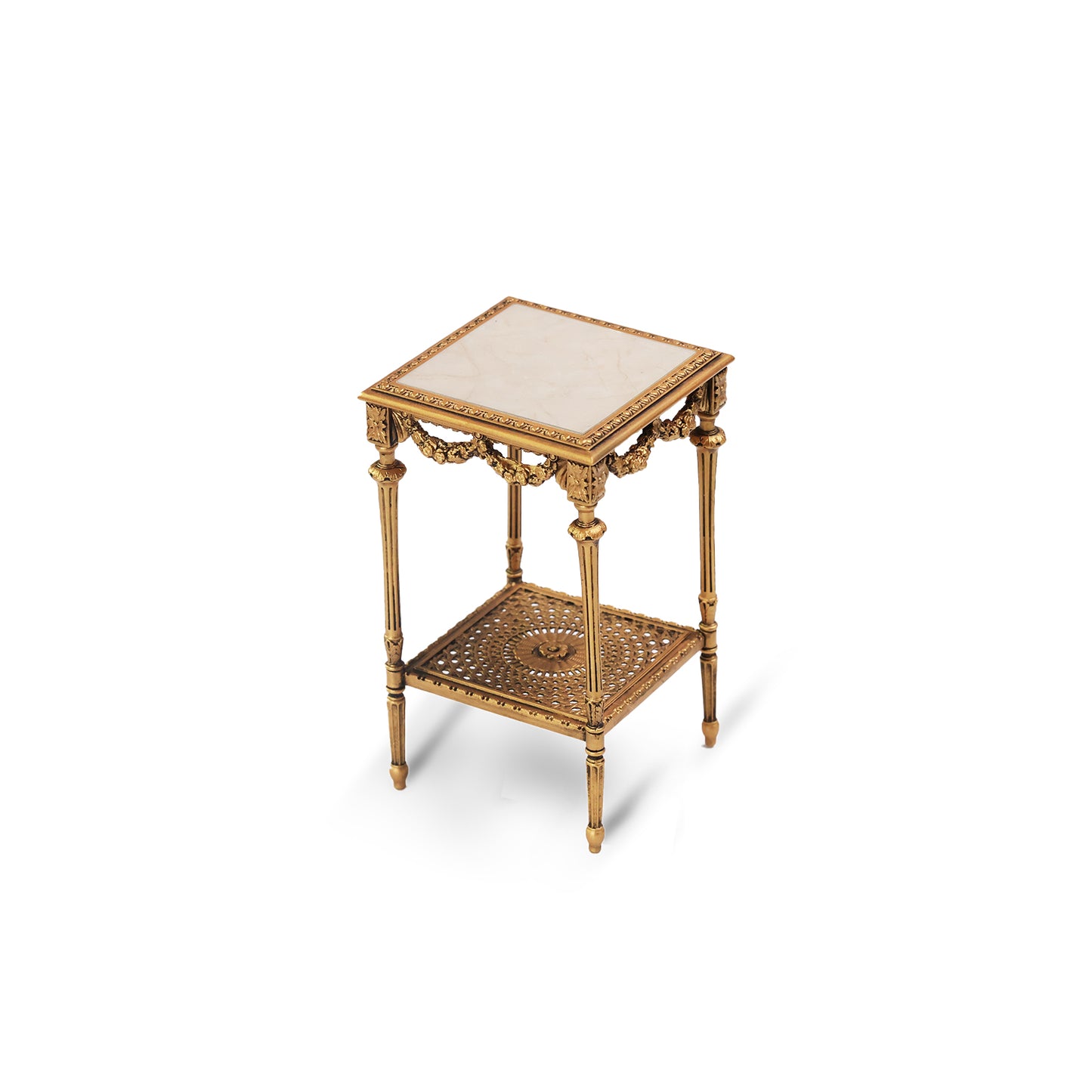 DIY 1/6 Scale Square Louis XVI Side Table Miniature Furniture Dollhouse Decor